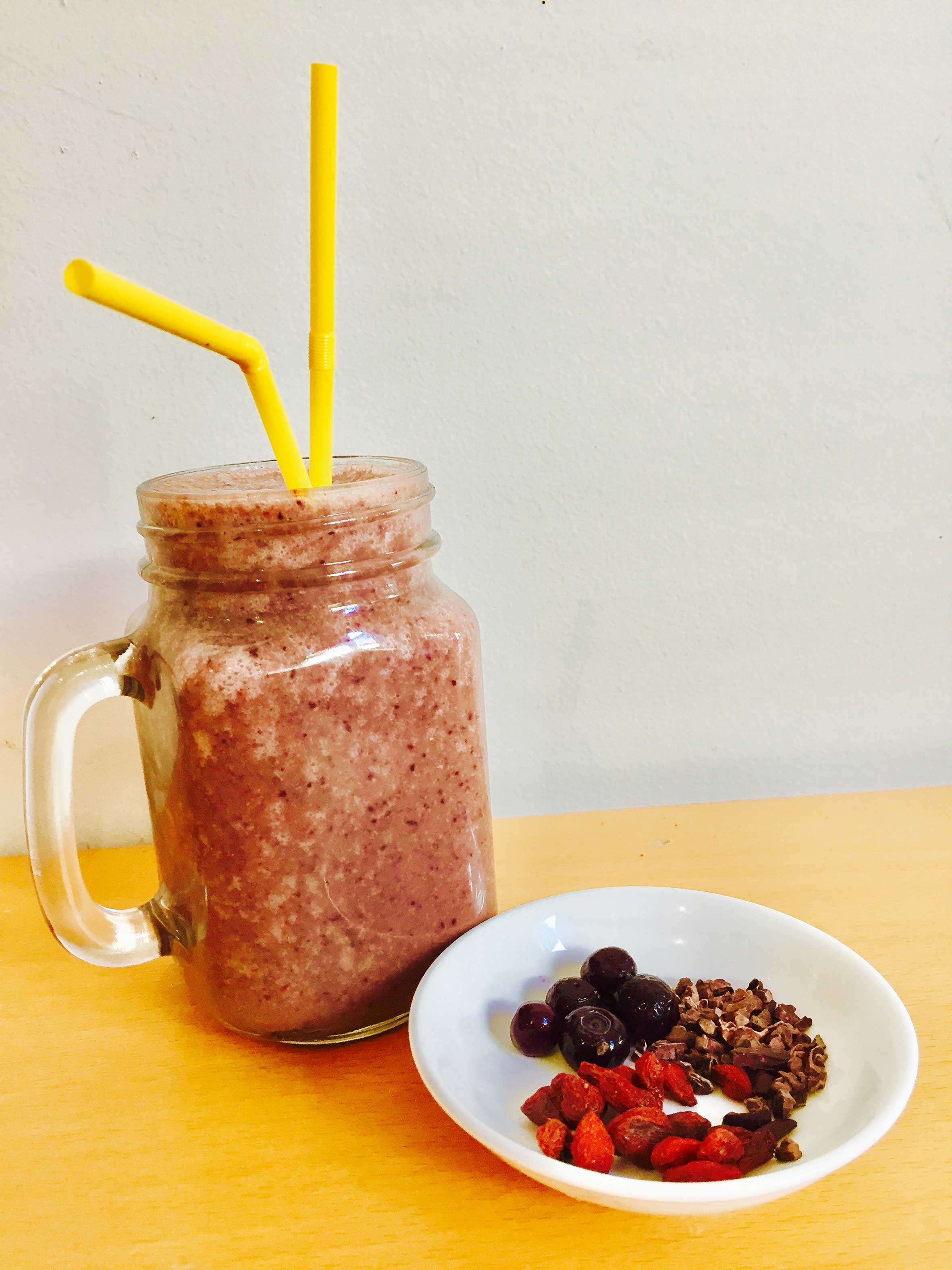 coco berry loco smoothie - Shine Health Wellbeing Centre